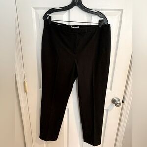 Peserico Elegant Black Ankle Pants